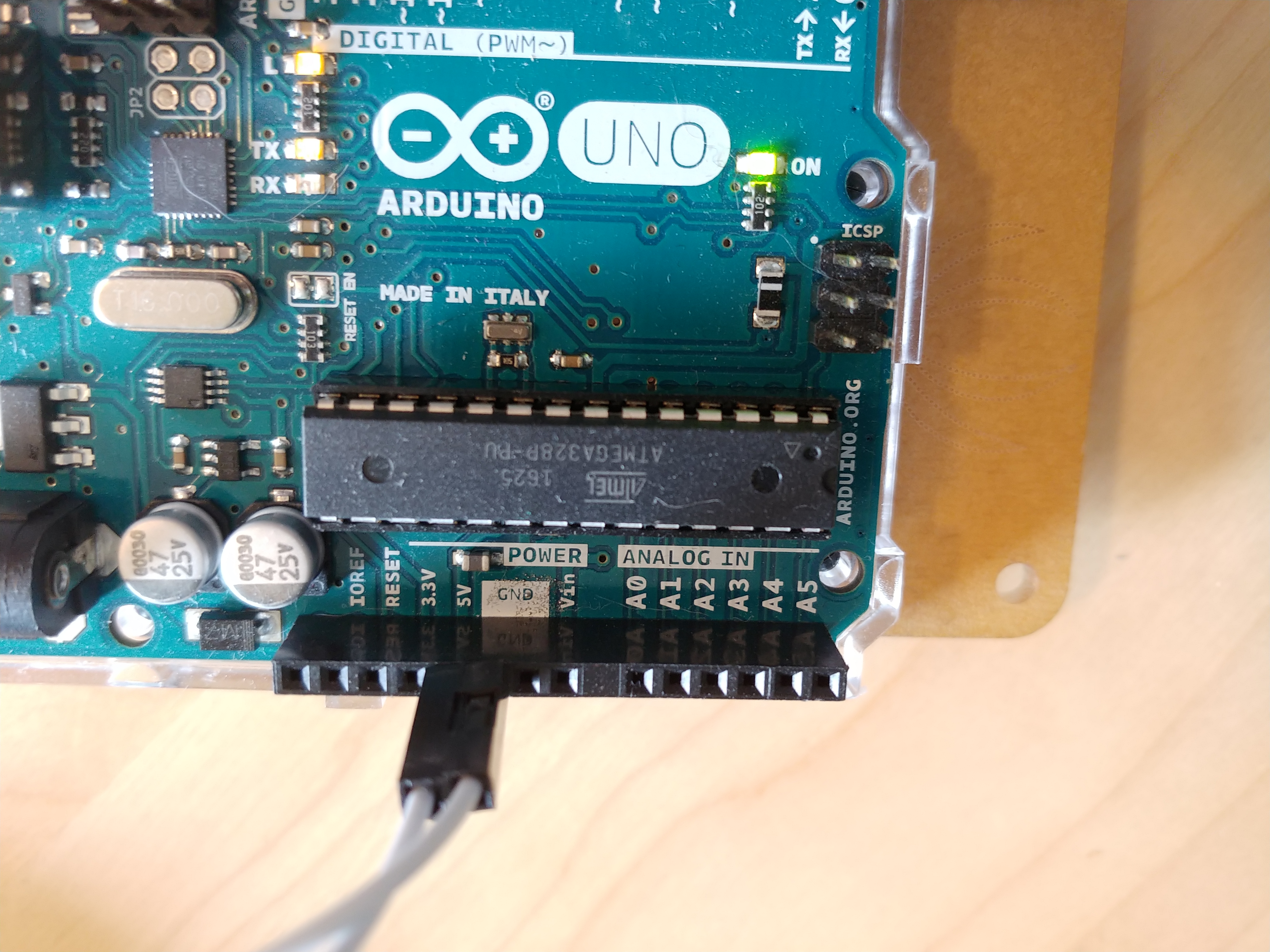 Ground and 5V Connection Image